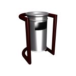 MC-508 Metal Çöp Kovası